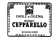 ISOLE E OLENA BORRO CEPPARELLO VINO DA TAVOLA TOSCANO