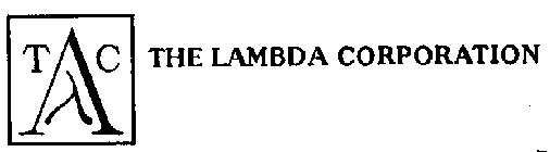 TC THE LAMBDA CORPORATION