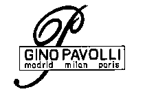 P GINO PAVOLLI MADRID MILAN PARIS