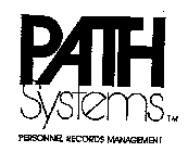 PATH SYSTEMS PERSONNEL RECORDS MANAGEMENT