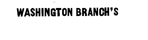 WASHINGTON BRANCH'S