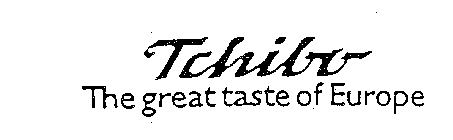 TCHIBO THE GREAT TASTE OF EUROPE