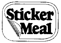 STICKER MEAL
