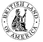 BRITISH LAND OF AMERICA