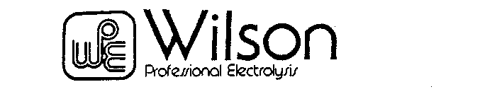 WPE WILSON PROFESSIONAL ELECTROLYSIS