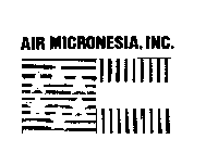 AIR MICRONESIA, INC.