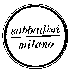 SABBADINI MILANO