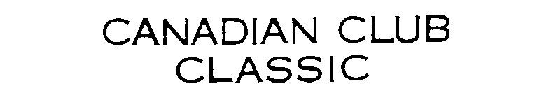 CANADIAN CLUB CLASSIC