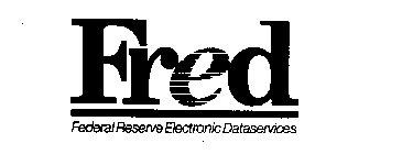 FRED FEDERAL RESERVE ELECTRONIC DATASERVICES
