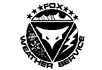 FOX WEATHER SERVICE