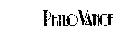 PHILO VANCE