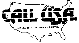CALL U.S.A. THE LOW COST, LONG DISTANCE COMPANY