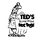 TED'S CHARCOAL BROILED HOT DOGS