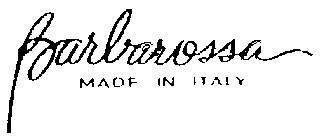 BARBAROSSA MADE IN ITALY