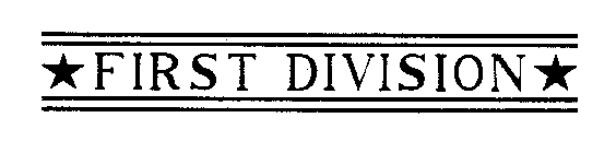 FIRST DIVISION