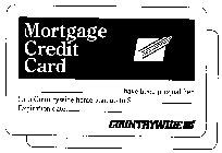 MORTGAGE CREDIT CARD COUNTRYWIDE