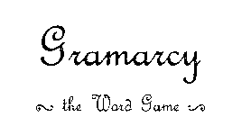 GRAMARCY THE WORD GAME