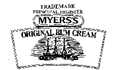 MYER'S ORIGINAL RUM CREAM