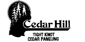 CEDAR HILL TIGHT KNOT CEDAR PANELING