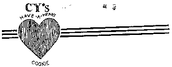 CY'S HAVE-A-HEART COOKIE BAKING COOKIES....SELLING HEALTH