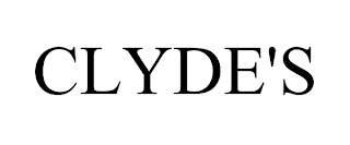 CLYDE'S