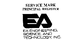 EA EA ENGINEERING, SCIENCE, AND TECHNOLOGY, INC.