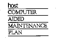 HOST COMPUTER AIDED MAINTENANCE PLAN