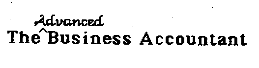 THE ADVANCED BUSINESS ACCOUNTANT