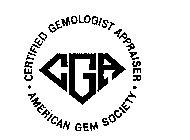 CGA - CERTIFIED GEMOLOGIST APPRAISER - AMERICAN GEM SOCIETYMERICAN GEM SOCIETY