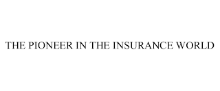 THE PIONEER IN THE INSURANCE WORLD