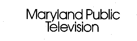 MARYLAND PUBLIC TELEVISION
