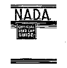 N.A.D.A. OFFICIAL USED CAR GUIDE
