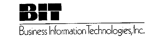 BIT BUSINESS INFORMATION TECHNOLOGIES, INC.