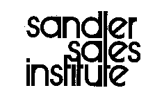 SANDLER SALES INSTITUTE