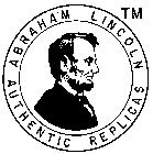 ABRAHAM LINCOLN AUTHENTIC REPLICAS