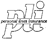 PLI PERSONAL LINES INSURANCE