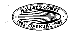 HALLEY'S COMET 1985-OFFICIAL-1986