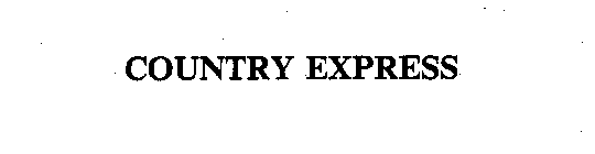 COUNTRY EXPRESS