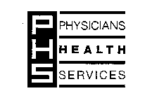 PHYSICIANS HEALTH SERVICES PHS