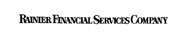 RAINIER FINANCIAL SERVICES COMPANY
