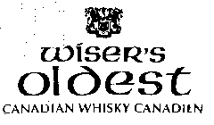 WISER'S OLDEST CANADIAN WHISKY CANADIEN