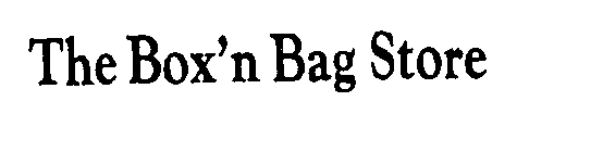 THE BOX'N BAG STORE