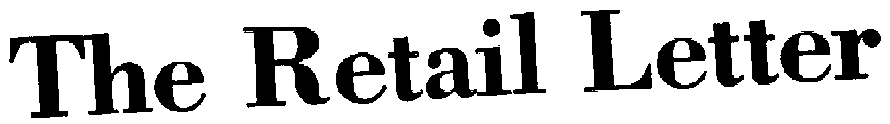 THE RETAIL LETTER