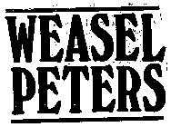 WEASEL PETERS