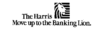 THE HARRIS MOVE UP TO THE BANKING LION.