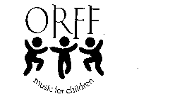 ORFF MUSIC FOR CHILDREN