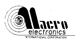 MACRO ELECTRONICS INTERNATIONAL CORPORATION