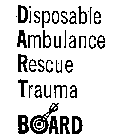 DISPOSABLE AMBULANCE RESCUE TRAUMA BOARD