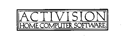 ACTIVISION HOME COMPUTER SOFTWARE