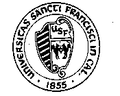 UNIVERSITAS SANCTI FRANCISCI IN CAL. 1855